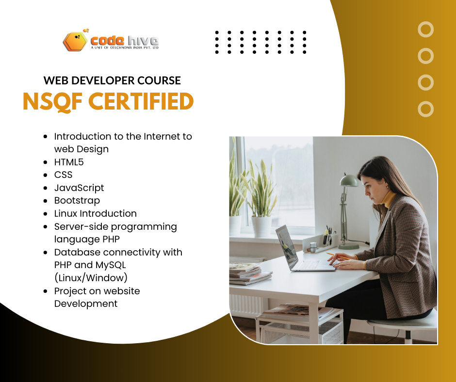 Certified Web Developer (NSQF Certified)